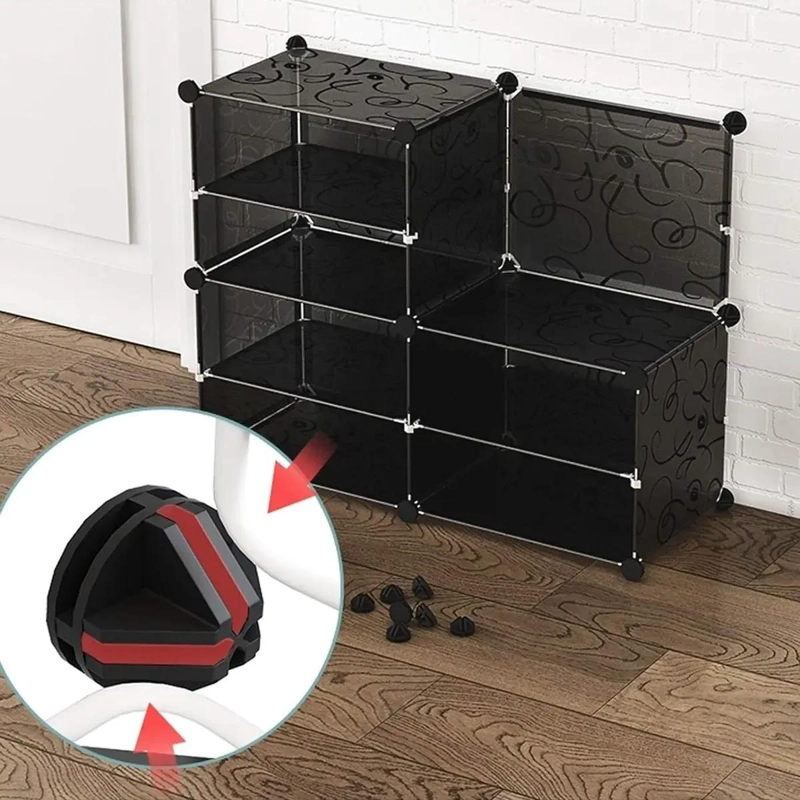 ZAPATERO ORGANIZADOR ARMABLE PARA 8 PARES DE CALZADO - 4