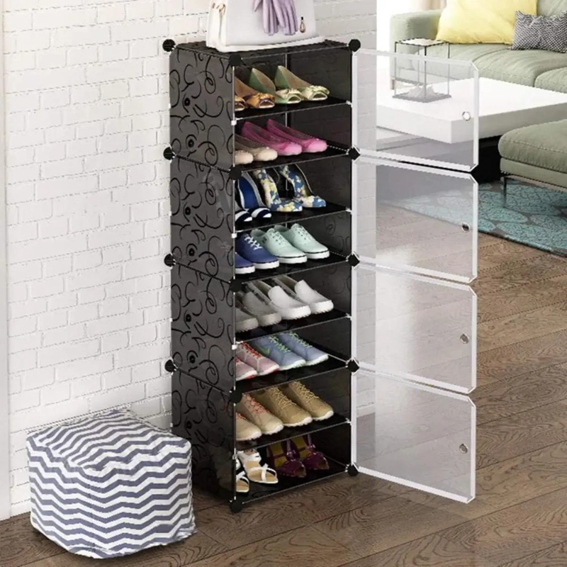 ZAPATERO ORGANIZADOR ARMABLE PARA 8 PARES DE CALZADO - 6