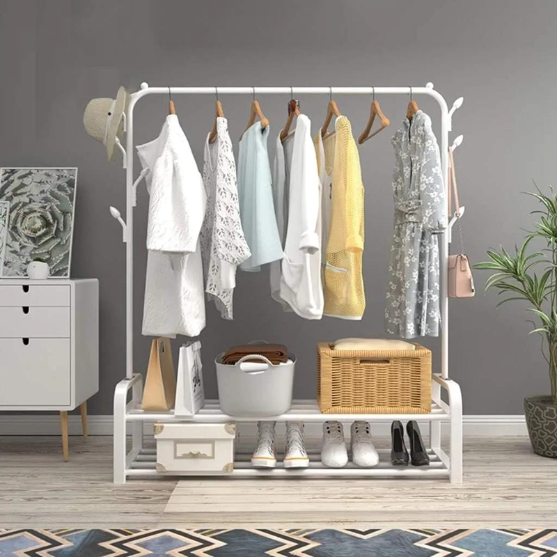 PERCHERO ORGANIZADOR RACK ZAPATERO PLEGABLE PARA HOGAR - 2
