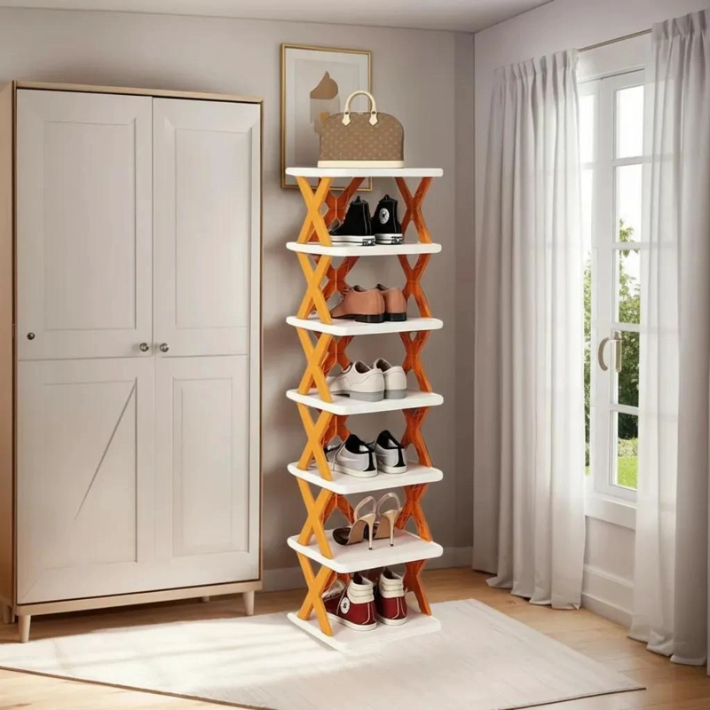 ZAPATERO COMPACTO ORGANIZADOR CON 7 NIVELES AJUSTABLES - 1