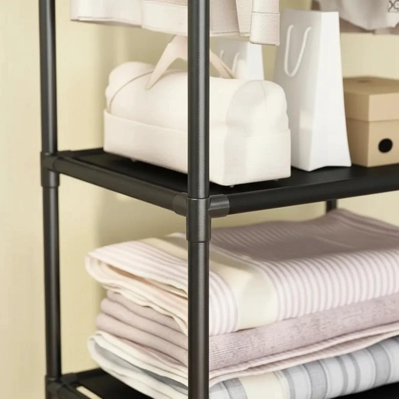 COLGADOR ORGANIZADOR DE ROPA ARMABLE Y PORTATIL PARA EL HOGAR - 2