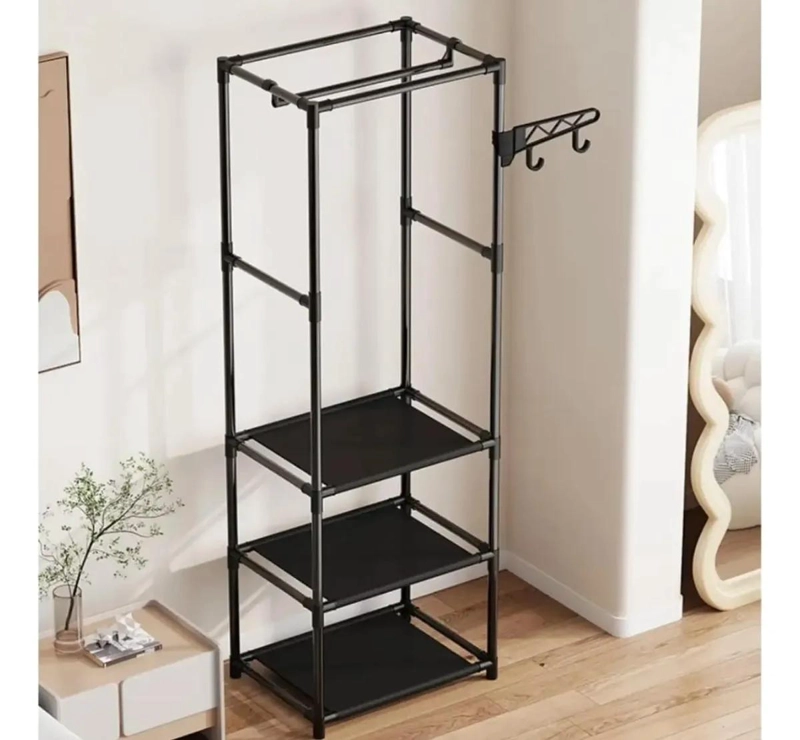 COLGADOR ORGANIZADOR DE ROPA ARMABLE Y PORTATIL PARA EL HOGAR - 5