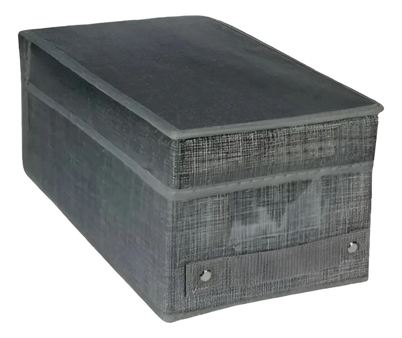 CAJA ORGANIZADORA MULTIUSO CON TAPA PARA ROPA Y ACCESORIOS - 1