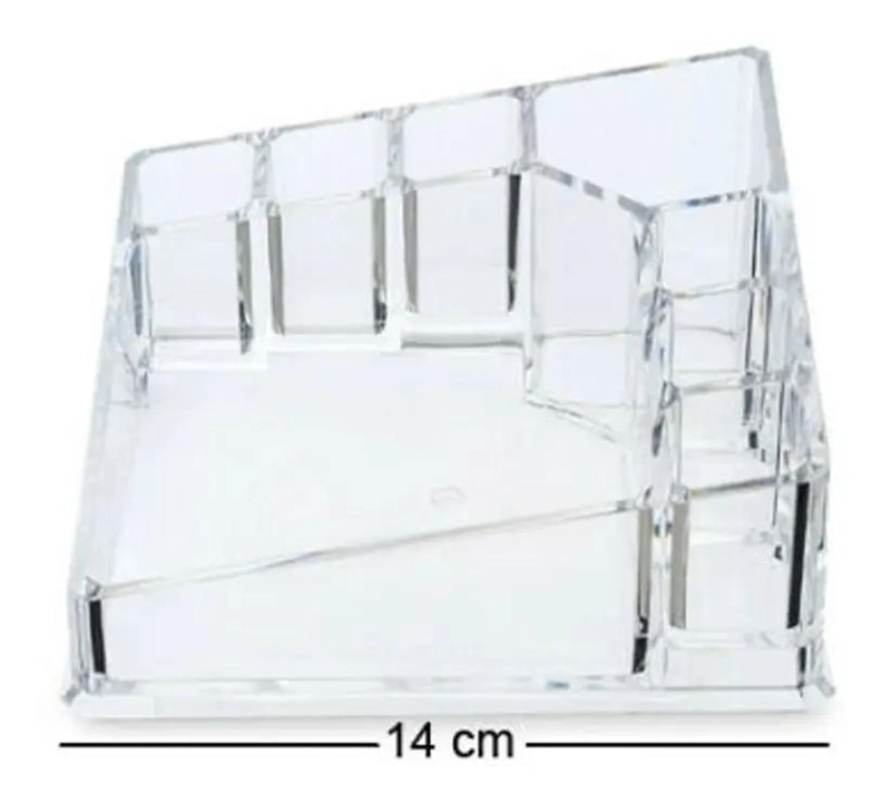 ORGANIZADOR DE MAQUILLAJE ACRILICO TRANSPARENTE PARA COSME TICOS - 6