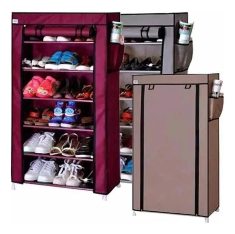 ORGANIZADOR ARMABLE DE ZAPATOS CON 9 NIVELES PARA 30 PARES - 4