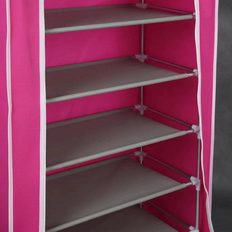 ORGANIZADOR ARMABLE DE ZAPATOS CON 9 NIVELES PARA 30 PARES - 6