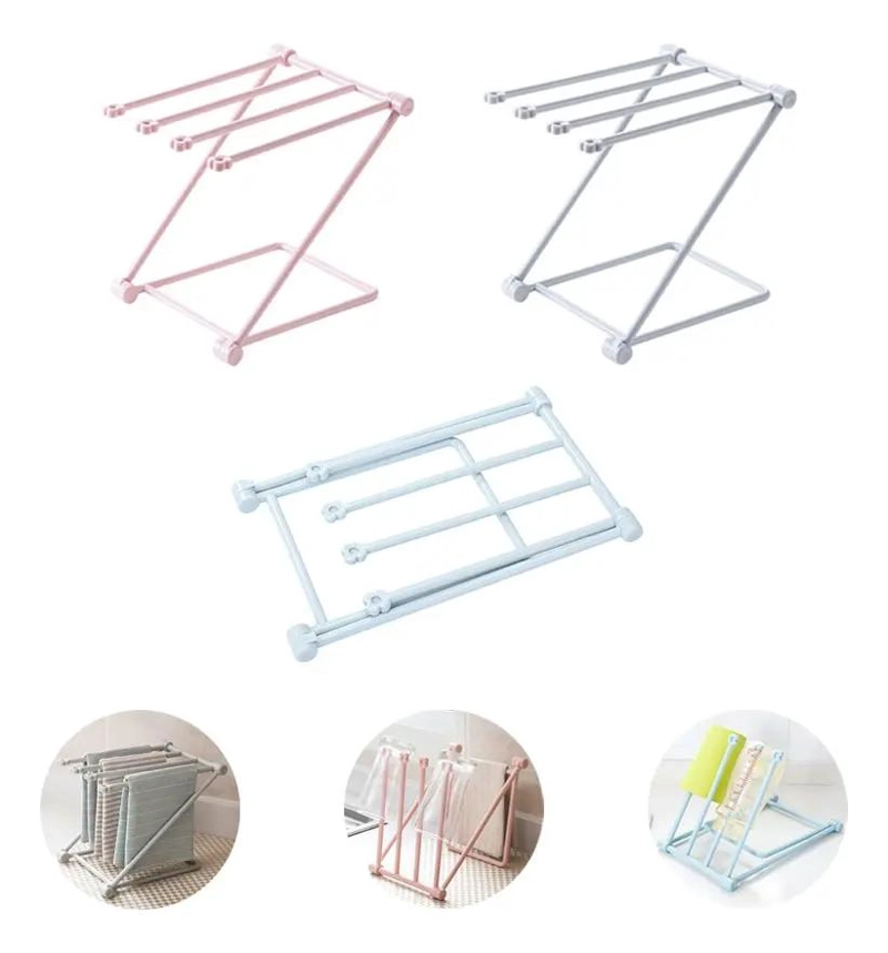 ESTANTE PLEGABLE ORGANIZADOR DE COCINA PARA 3 PAÑOS - 1