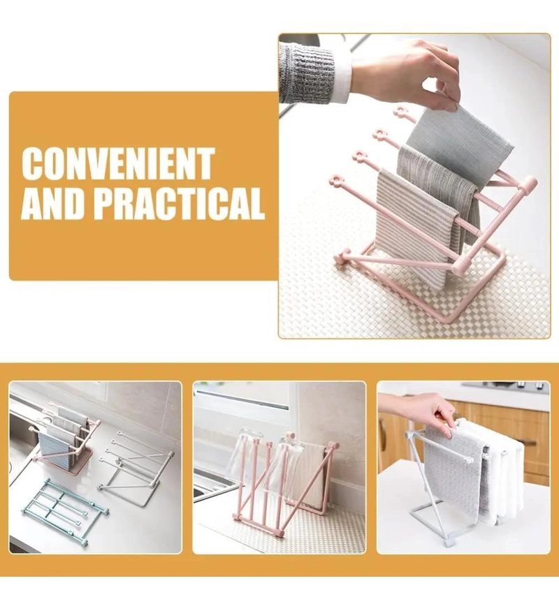 ESTANTE PLEGABLE ORGANIZADOR DE COCINA PARA 3 PAÑOS - 6