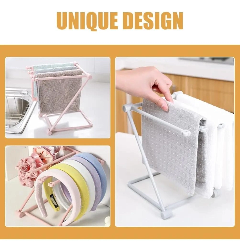 ESTANTE PLEGABLE ORGANIZADOR DE COCINA PARA 3 PAÑOS - 7