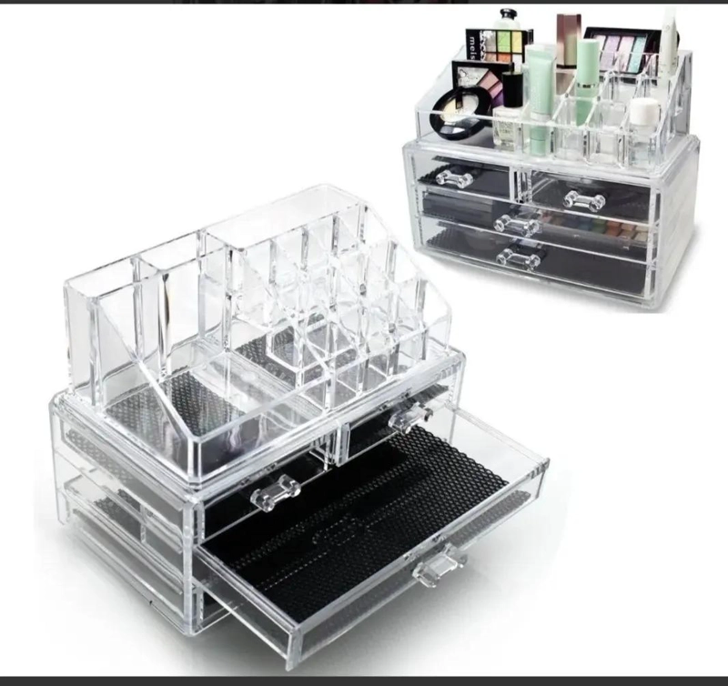 ORGANIZADOR ACRILICO PARA MAQUILLAJE Y ACCESORIOS - 5