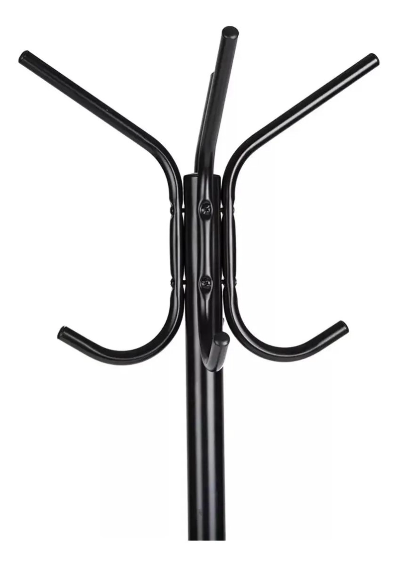 PERCHERO DE PIE TRIPODE DE METAL PARA ROPA Y SOMBREROS - 5