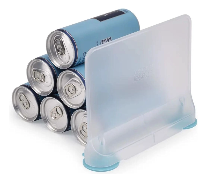ORGANIZADOR TRANSPARENTE PARA REFRIGERADOR CON SEPARADORES - 1