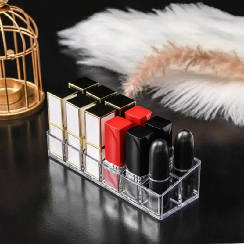 ORGANIZADOR DE MAQUILLAJE PRACTICO Y FUNCIONAL TRANSPARENTE - 6
