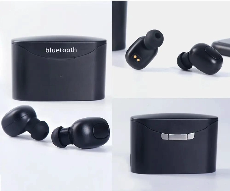 AURICULARES INALAMBRICOS BLUETOOTH TWS CON CARGA RAPIDA Y MICROFONO - 6