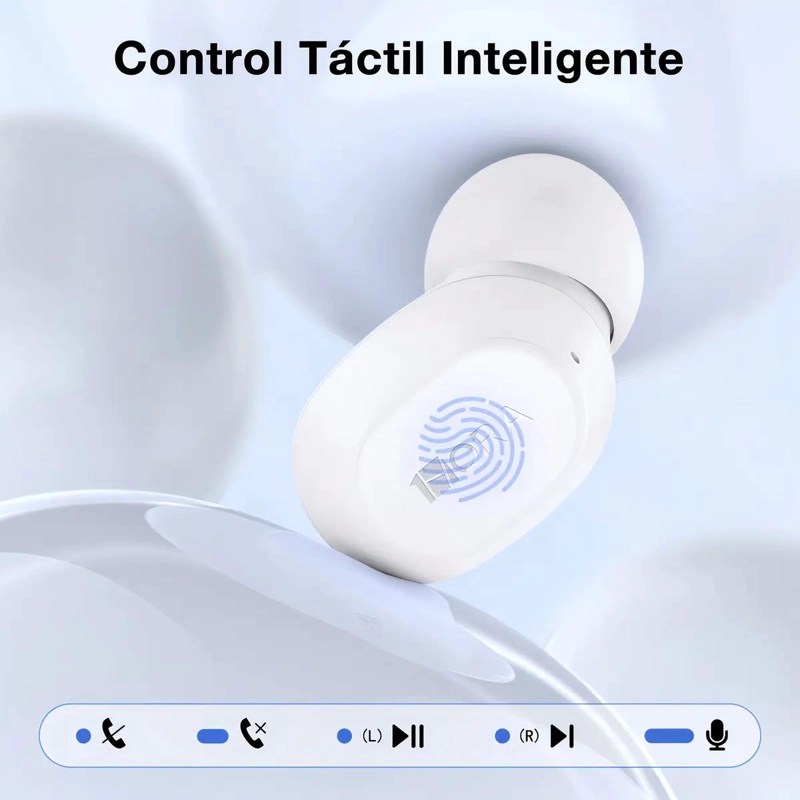 AUDIFONOS IN-EAR INALAMBRICOS CON BLUETOOTH Y MICROFONO - 2