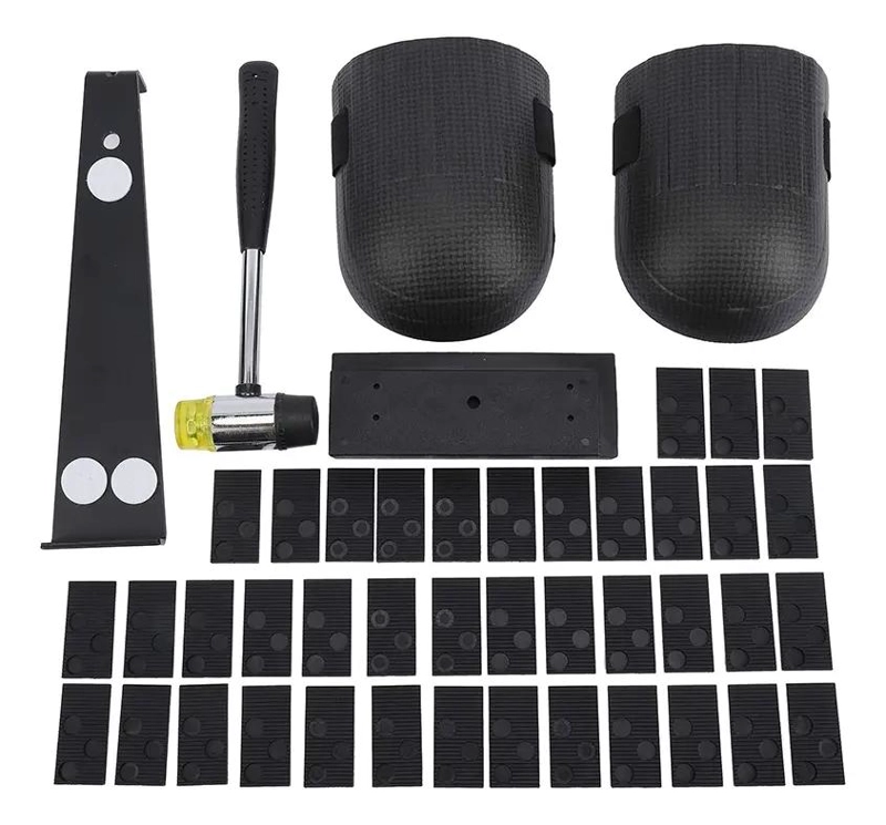 KIT INSTALACION PISO FLOTANTE 45 PIEZAS - 8