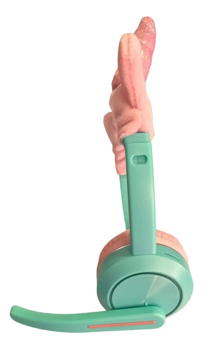 AUDIFONOS INALAMBRICOS BLUETOOTH UNICORNIO CON LED - 3