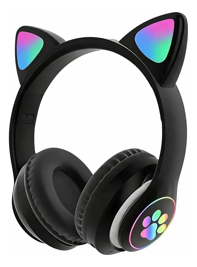 AUDIFONOS INALAMBRICOS CON DISEÑO DIVERTIDO Y MICROFONO - 1