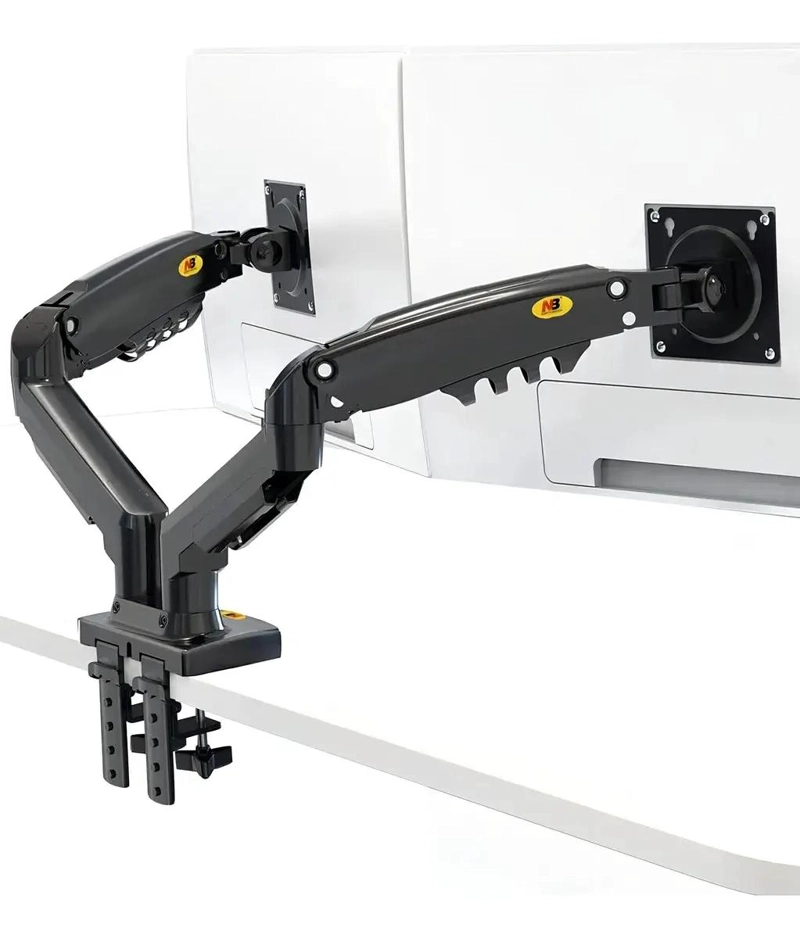 SOPORTE DE MONITOR INCLINABLE Y GIRATORIO PARA MESA - 1