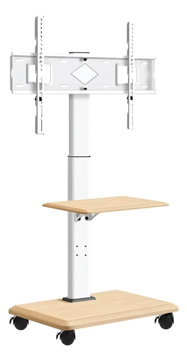 SOPORTE MOVIL PARA TV CON RUEDAS Y BASE PEDESTAL DE 32 A 70 PULGADAS - 1