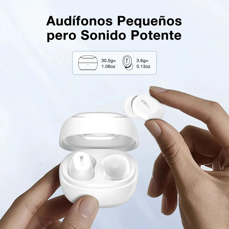 AUDIFONOS INALAMBRICOS BLUETOOTH IN-EAR CON ESTUCHE DE CARGA - 2