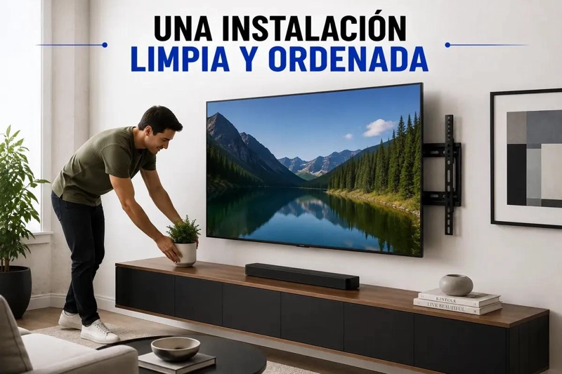 SOPORTE DE PARED FIJO PARA TELEVISORES DE 26 A 63 PULGADAS - 7
