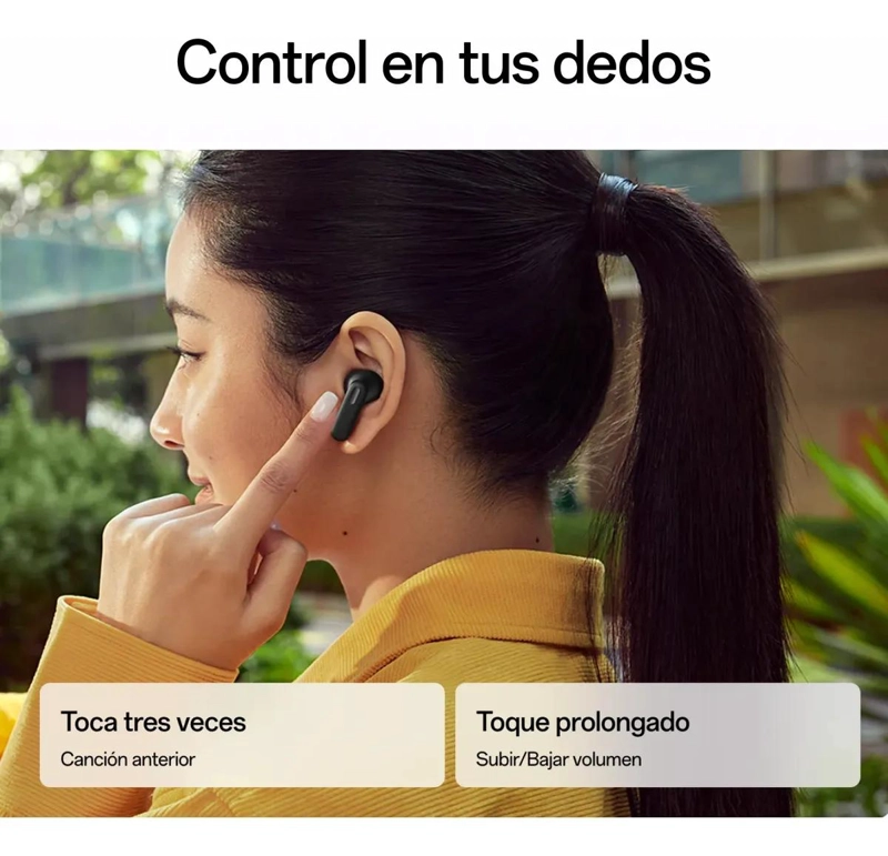 AUDIFONOS IN-EAR BLUETOOTH TWS CON DISEÑO ERGONOMICO Y SONIDO SUPERIOR - 5