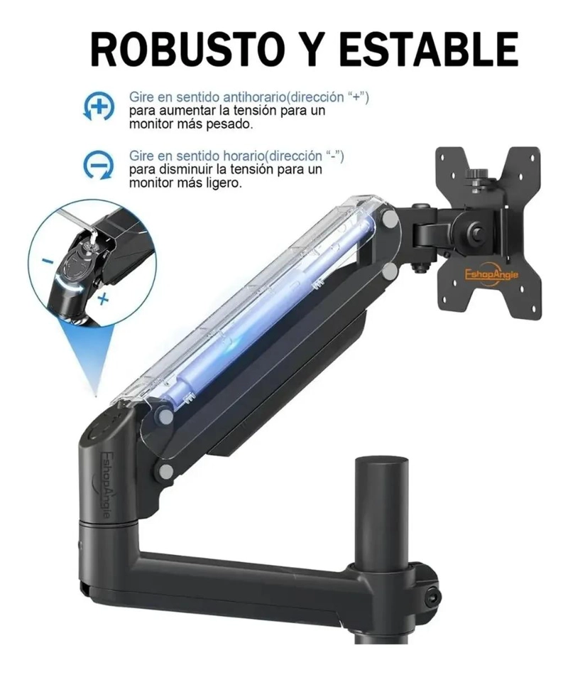 SOPORTE DOBLE PARA MONITORES DE 13 A 32 PULGADAS - 5