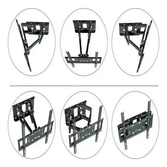 SOPORTE DE TV DOBLE BRAZO AJUSTABLE PARA PANTALLAS DE 32 A 85 PULGADAS - 6
