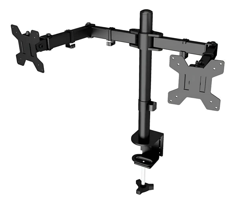 SOPORTE AJUSTABLE PARA DOS MONITORES DE 15 A 30 PULGADAS - 1