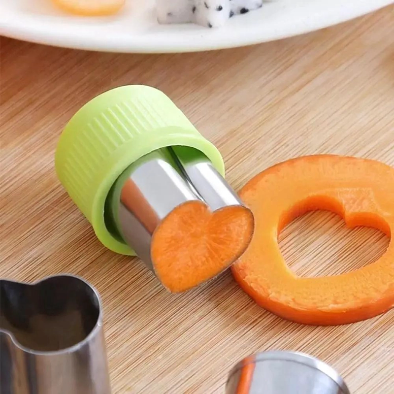 KIT DE CORTADORES CREATIVOS PARA SANDWICHES Y SNACKS INFANTILES - 4