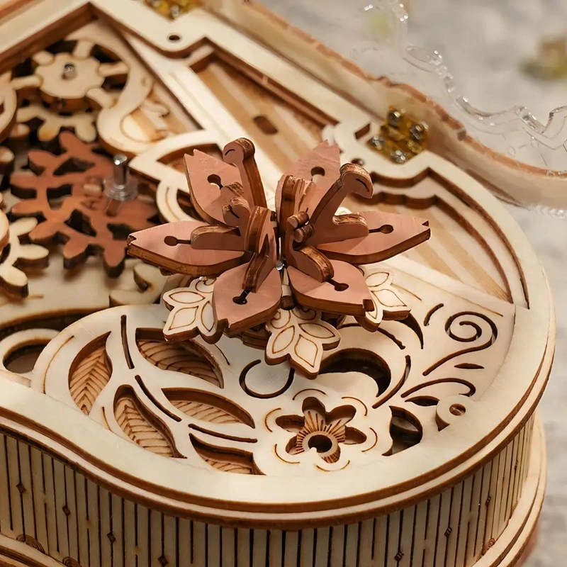 ROMPECABEZAS 3D DE MADERA PIANO MAGICO PARA ARMAR - 3