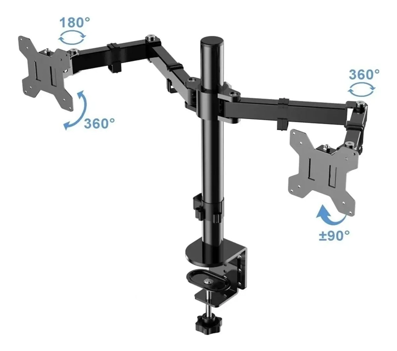 SOPORTE DE ESCRITORIO DOBLE PARA PANTALLAS DE 32 PULGADAS - 7