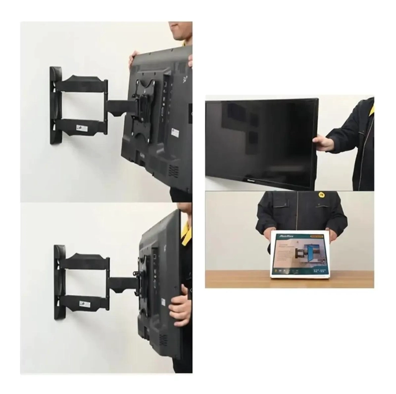 SOPORTE DE PARED AJUSTABLE PARA TELEVISORES DE 32 A 55 PULGADAS - 4