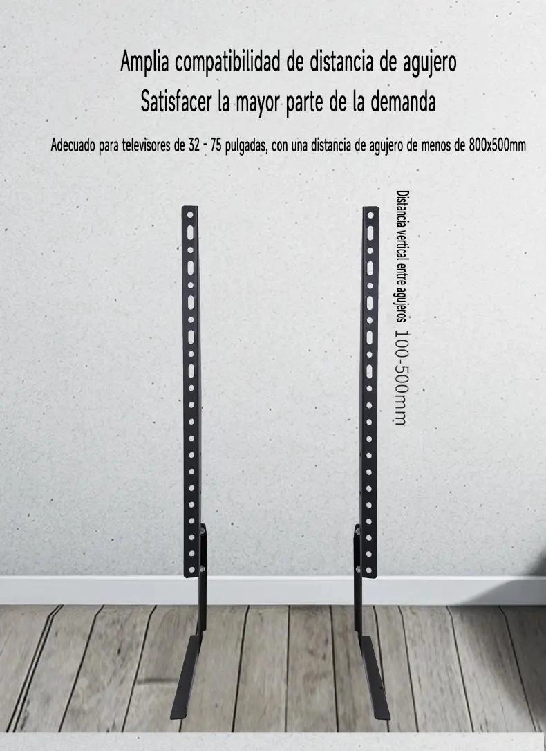 SOPORTE ELEVABLE PARA TELEVISORES DE 37 A 75 PULGADAS - 8