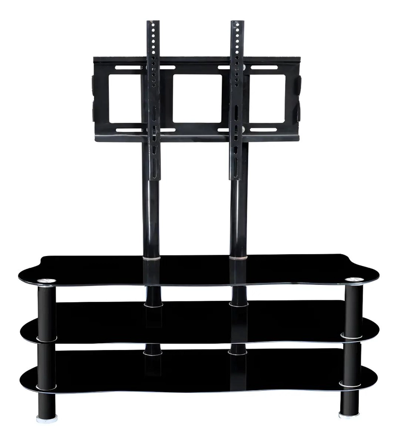 SOPORTE UNIVERSAL PARA TELEVISORES DE 21 A 50 PULGADAS CON ESTANTES - 1