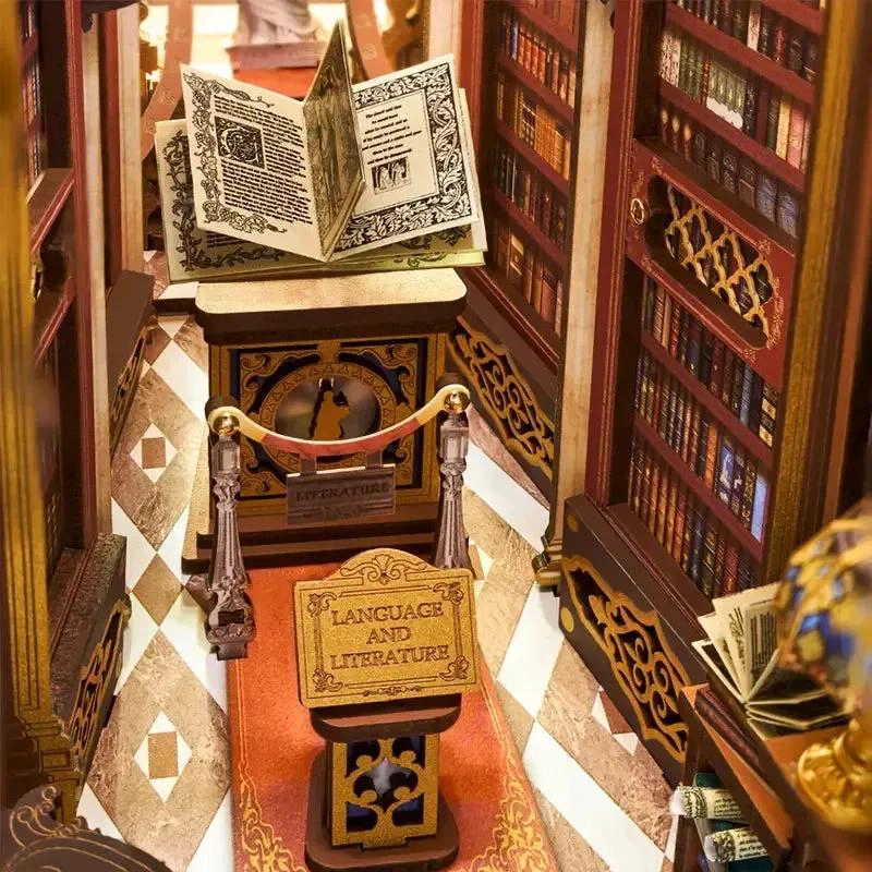 SEPARADOR DE LIBROS 3D BIBLIOTECA DE MARAVILLAS - 4