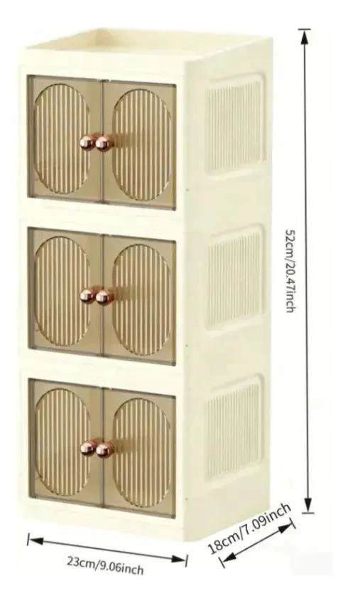 ORGANIZADOR DE COSME TICOS PLEGABLE CON 3 NIVELES PARA MAQUILLAJE - 2
