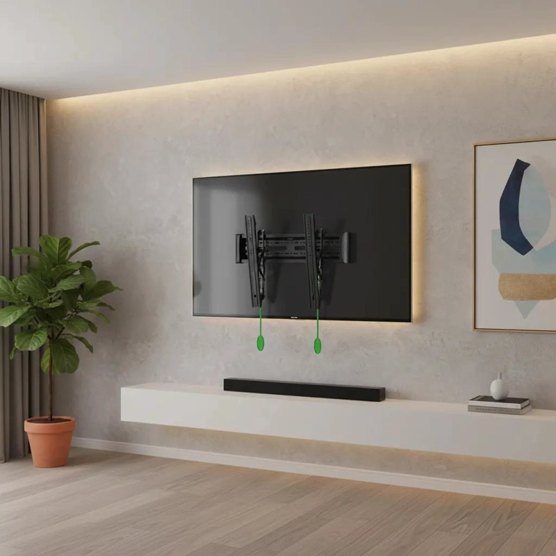 SOPORTE DE PARED INCLINABLE PARA TELEVISORES DE 32 A 65 PULGADAS - 2