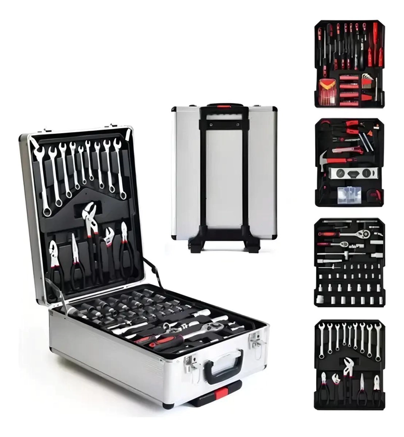 CAJA DE HERRAMIENTAS PORTATIL CON 477 PIEZAS Y 4 ESTANTES - 3