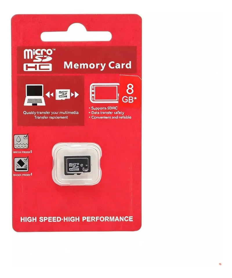 TARJETA DE MEMORIA MICROSD DE 8GB CLASE 4 PARA ALMACENAMIENTO - 1