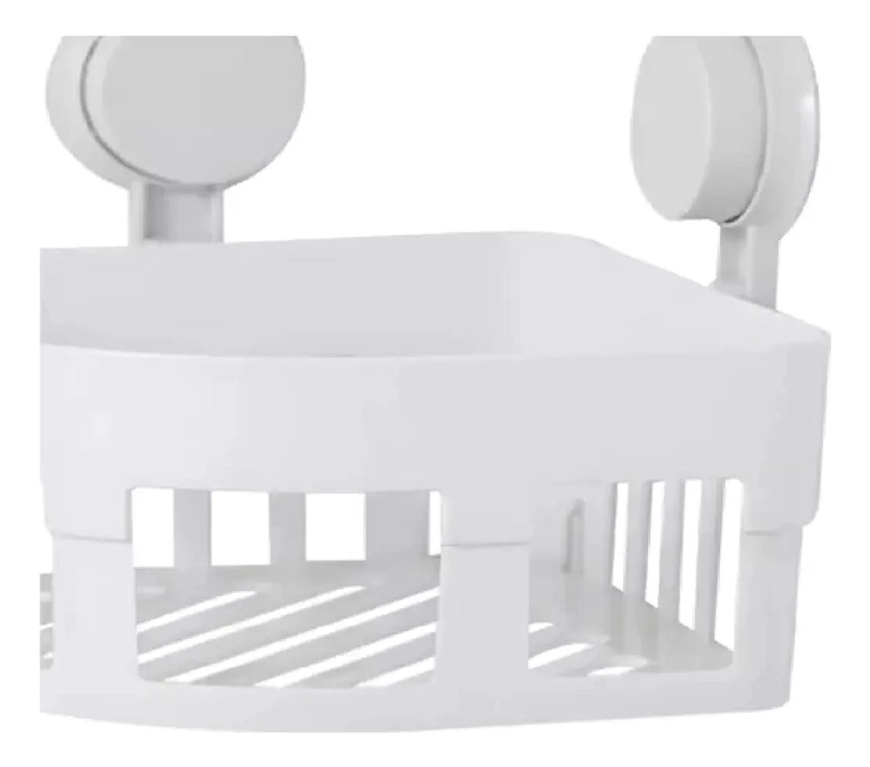 ORGANIZADOR DE DUCHA ESQUINERO CON VENTOSAS PARA BAÑO - 5