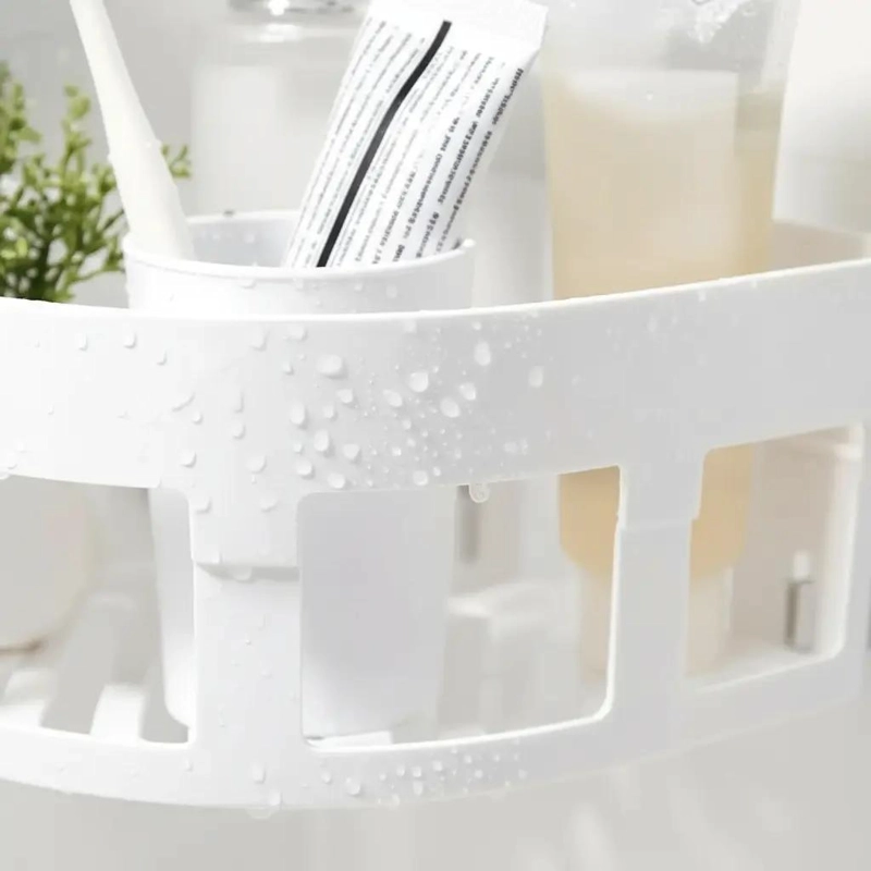ORGANIZADOR DE DUCHA ESQUINERO CON VENTOSAS PARA BAÑO - 7