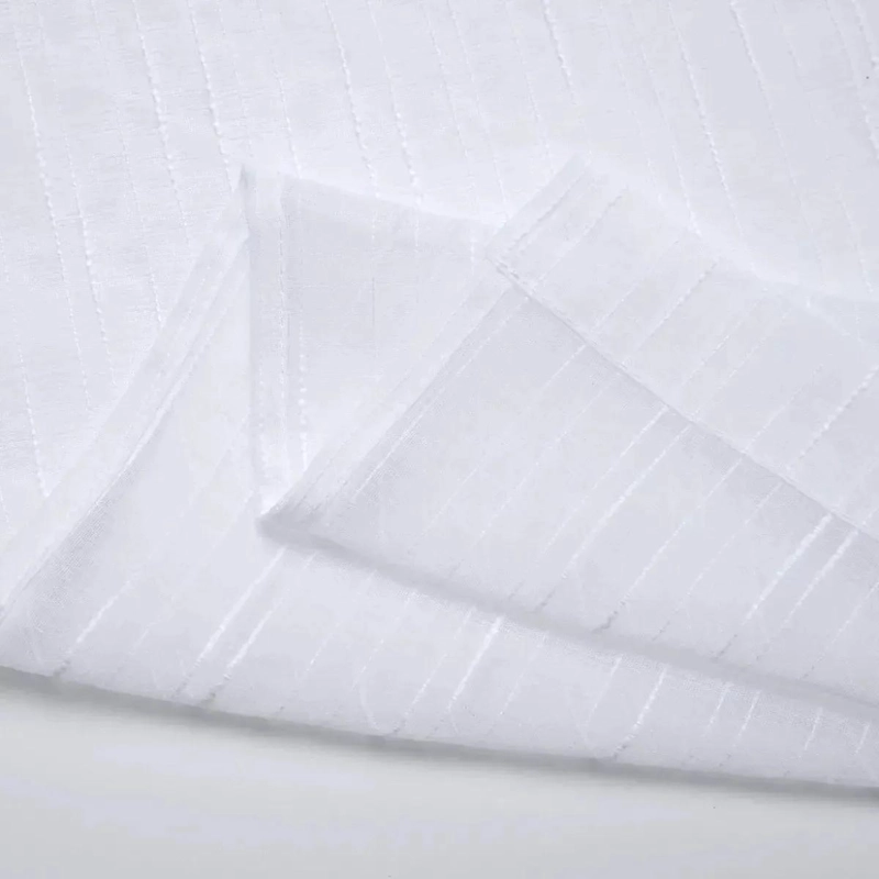 VISILLO DE LINO VELO BLANCO EN PAÑOS PARA DECORACION - 4