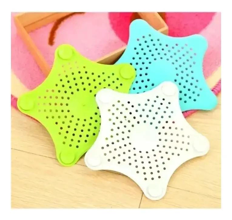 SET DE 20 FILTROS DE SILICONA PARA DRENAJE EN COCINA Y BAÑO - 6
