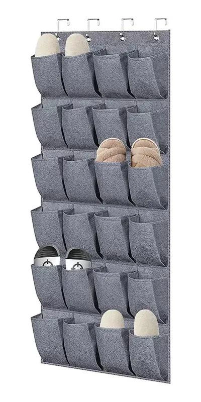 ORGANIZADOR COLGANTE PARA 24 PARES DE ZAPATOS Y ACCESORIOS - 1