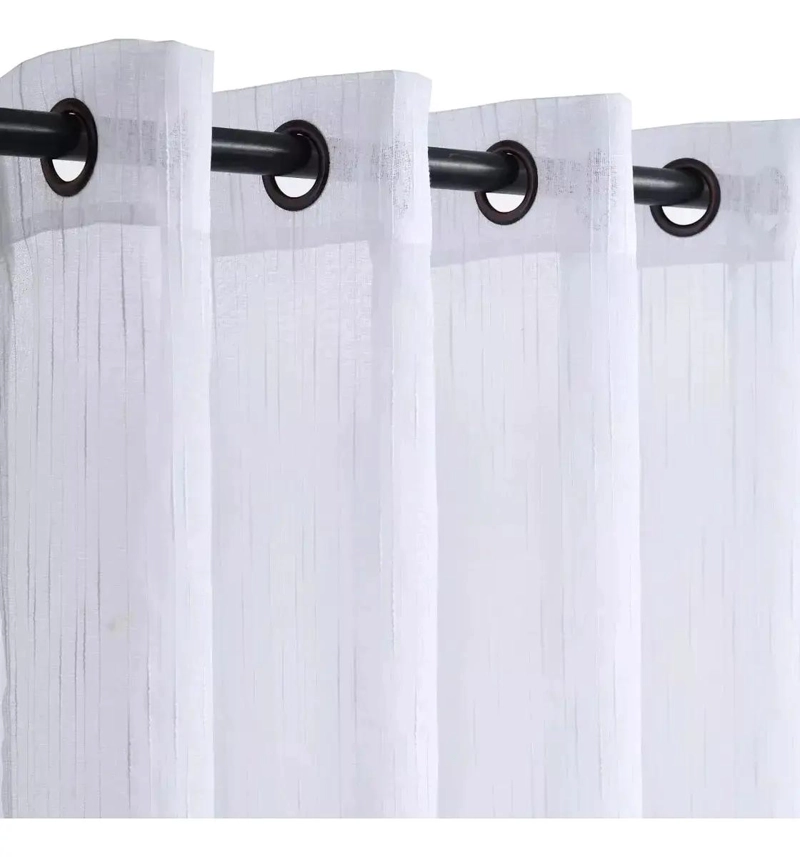 VISILLO DE LINO VELO BLANCO 2 PAÑOS PARA DECORACION - 1