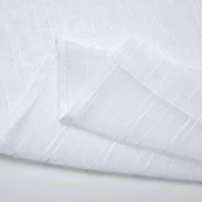 VISILLO DE LINO VELO BLANCO 2 PAÑOS PARA DECORACION - 4