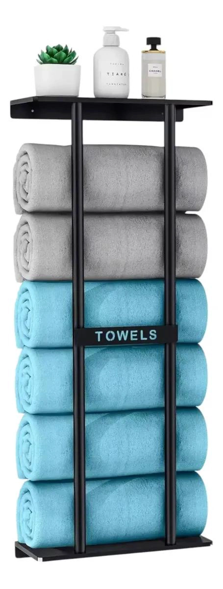 REPISA COLGANTE ORGANIZADOR DE TOALLAS PARA BAÑO - 1