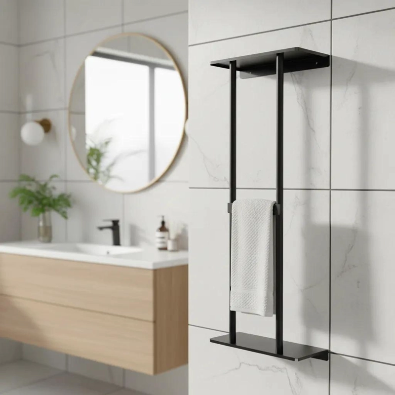 REPISA COLGANTE ORGANIZADOR DE TOALLAS PARA BAÑO - 3